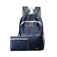 GOLF/高尔夫时尚男女双肩包轻便背包携带旅行包户外折叠包运动包学生书包