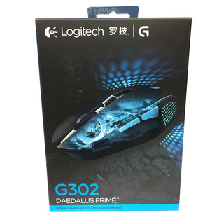Logitech 罗技 G302 有线鼠标 4000DPI 黑色