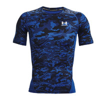 UNDER ARMOUR 安德玛 HeatGear 男子运动T恤 1361519-432 蓝色 XXL