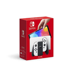 Nintendo 任天堂 日版 Switch OLED款 游戏主机 冰雪白