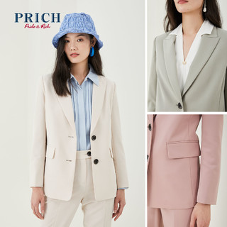 PRICH春夏新款简约时尚职场气质西装外套女PRJKB5101R类