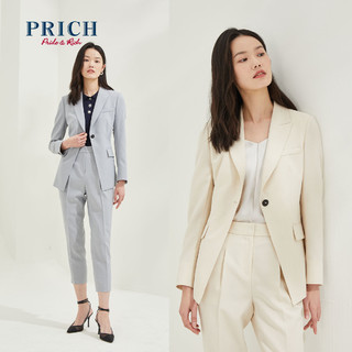 PRICH春夏新款简约时尚职场气质西装外套女PRJKB5101R类