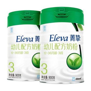 Eleva 菁挚 有机系列 幼儿奶粉 国行版 3段 900g*2罐