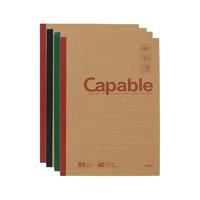 M&G 晨光Capable系列 APYJP550 牛皮纸质笔记本 B5 60页 4本装