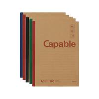 M&G 晨光Capable系列 APYJP550 牛皮纸质笔记本 A5 100页 10本装