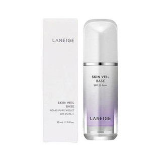 LANEIGE 兰芝 雪纱丝柔防晒隔离乳 SPF25 PA++ 30ml*2 #40浅紫色