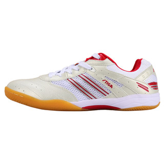 STIGA 斯帝卡 中性乒乓球鞋 G110-8013 白红 37