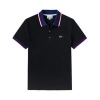 LACOSTE 拉科斯特 男士短袖POLO衫 PH3461 黑色 XXL