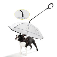 小型犬外出牵引雨伞 伞面直径72cm