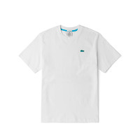 LACOSTE 拉科斯特 男女款圆领短袖T恤 TH2757 白色 XL