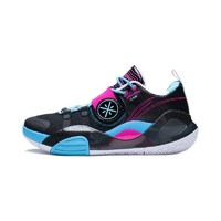 LI-NING 李宁 全城 8 Lite 男子篮球鞋 ABPS019-2 黑色/玫红色 45