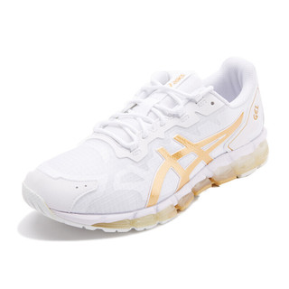 ASICS 亚瑟士 Gel-Quantum 360 6 男子跑鞋 1201A465-100 白色/金色 42