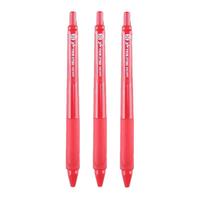 SAKURA 樱花 XGBR 按动中性笔 红色 0.5mm 3支装