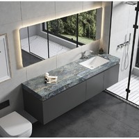 PLUS会员：micoe 四季沐歌 岩板组合浴室柜 120cm-智能镜柜