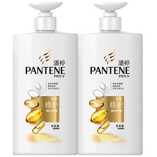 洗发水 氨基酸乳液修护强韧秀发 深层滋养 洗发水洗发膏 男女通用 500g*2瓶