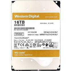 Western Digital 西部数据 WD161KRYZ 金盘  企业级硬盘 16TB