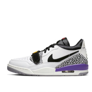 AIR JORDAN Air Jordan Legacy 312 Low 男子篮球鞋 CD7069-102 白色/紫色