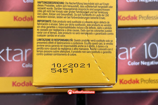 Kodak 柯达 Ektar100 135专业彩色负片胶卷 36张