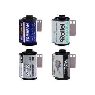 AGFA FOMA ROLLEI ILFORD 黑白135负片芭比胶卷 福马135胶卷负片