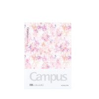 KOKUYO 国誉 Campus系列 WSG-NBDDA580P A5封套笔记本 水彩絮语款 粉色 单本装