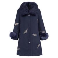 TIE CAI 贴心裁 女士中老年大衣 TCQB2125D0191NA1