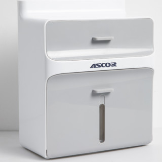 ASCOR 艾仕可 ASK845 卫生间厕纸架 浅灰色