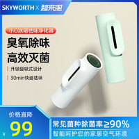 SKYWORTH 创维 冰箱除味器臭氧除臭杀菌除味器空气净化除菌冰箱去味神器小O