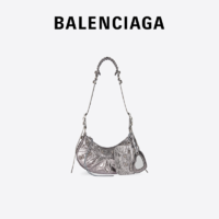 BALENCIAGA巴黎世家LE CAGOLE女士心形镜超小号时髦单肩包