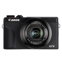 Canon 佳能 PowerShot G7X Mark III 1英寸数码相机 黑色(24-100mm等效焦段、F1.8-F2.8)