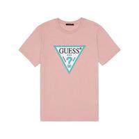GUESS 盖尔斯 女士圆领短袖T恤 YJ2K9415K 粉色 S