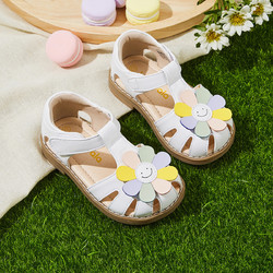 balabala 巴拉巴拉 学步鞋宝宝女童婴儿鞋软底夏季新款透气笼型凉鞋时尚