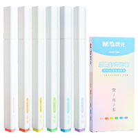 M&G 晨光 AHMT7402 单头荧光笔 荧光色系+奶茶色系+国风色系+马卡龙色系 24支装