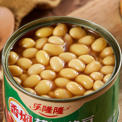 乐隆隆 香焖茄汁黄豆罐头184g*6罐