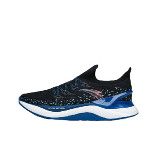 ANTA 安踏 跑步系列 创2.0 pro 男子跑鞋 112215581-7 黑/浅紫蓝/荧光粉 44.5