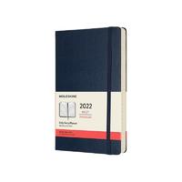 MOLESKINE 魔力斯奇那 MSKP00001633 22年日程本 大型本 硬面 宝蓝色 单本装