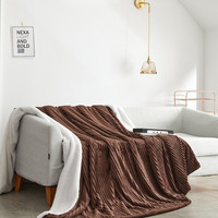 J.H.longess 布之美 魔法绒毛毯 咖啡 200*230cm