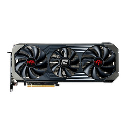 POWERCOLOR 撼讯 RX 6700 XT 红魔 显卡 12GB 黑色（反e卡后）