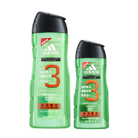 adidas 阿迪达斯 男士功能型香波沐浴露 源动激活 400ml+250ml