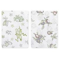 DOMIAMIA BB21 婴儿纱布襁抱巾 2件装 果漾盛夏 110*110cm