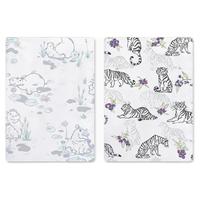 DOMIAMIA BB21 婴儿纱布襁抱巾 2件装 神秘大陆 110*110cm