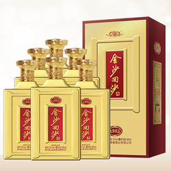 JINSHA 金沙 回沙酒  53度酱香型白酒 纪年酒1985 500ml*6瓶 整箱装