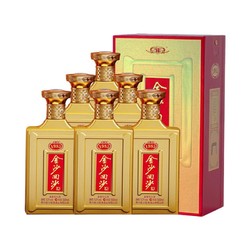 JINSHA 金沙 回沙酒 53度酱香型白酒 纪年酒1985 500ml*6瓶 整箱装