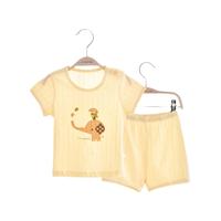 SAMBEDE 三木比迪 象与老鼠内衣系列 SME1829 儿童家居服套装 浅杏 110cm
