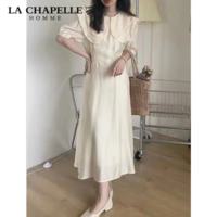 直播专享：La Chapelle 大翻领连衣裙 A0165