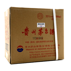 MOUTAI 茅台 飞天 53度 酱香型白酒 500ml*6整箱装