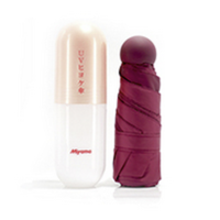 Miyama 美山 5骨五折晴雨伞 玫瑰金