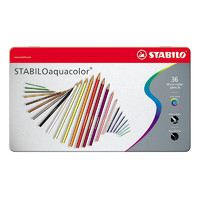 学生专享：STABILO 思笔乐 1636-5 水性彩色铅笔 36色