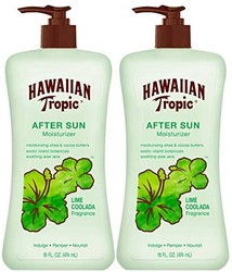 Hawaiian Tropic 夏威夷热带 Lime Coolada 身体乳液 16 盎司 - 2 件装