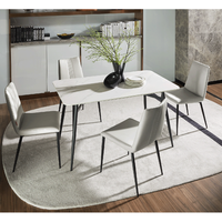 顾家家居 KUKA 限量秒杀!顾家家居 KUKA 现代简约岩板餐桌椅组合 不支持延期发货!