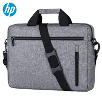 HP 惠普 笔记本电脑包15.6英寸手提公文包 商务单肩包超薄男女手提包适用于macbook小米华为笔记本电脑包